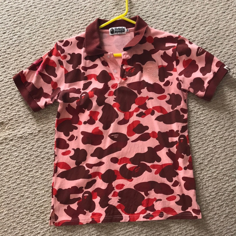 A Bathing Ape Polo.